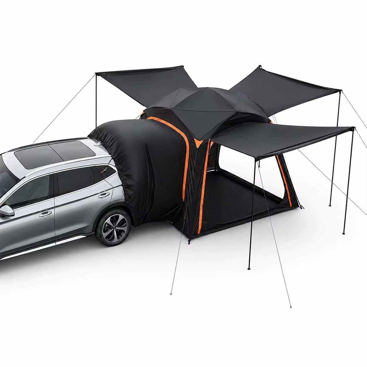 Outdoor Camping Awning - Tente arrière universelle pour SUV, une