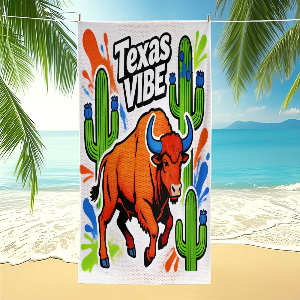 Outdoor Camping In Texas - Serviette de plage et de bain