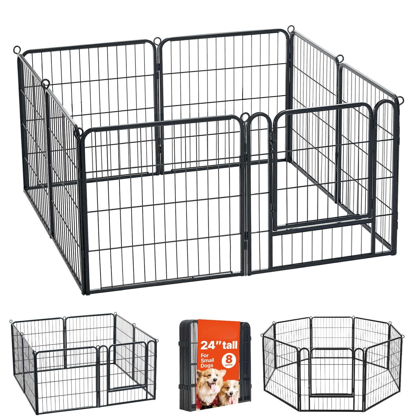 Camping Outdoor Or Indoor - Parc pour animaux de compagnie pliable