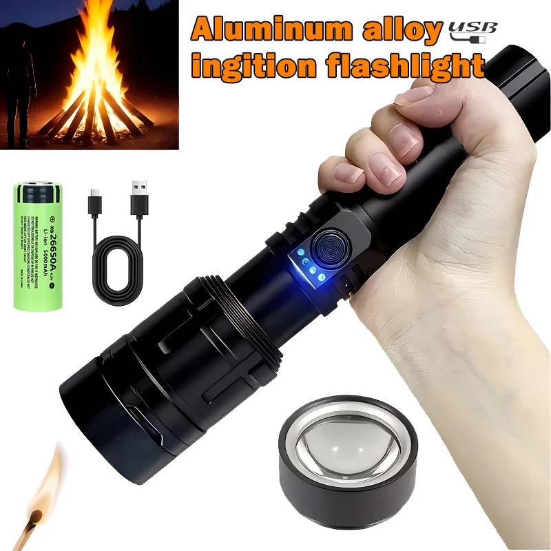 Outdoor Camping Adventure Lamp - Lampe de poche Ultra puissante, allumage