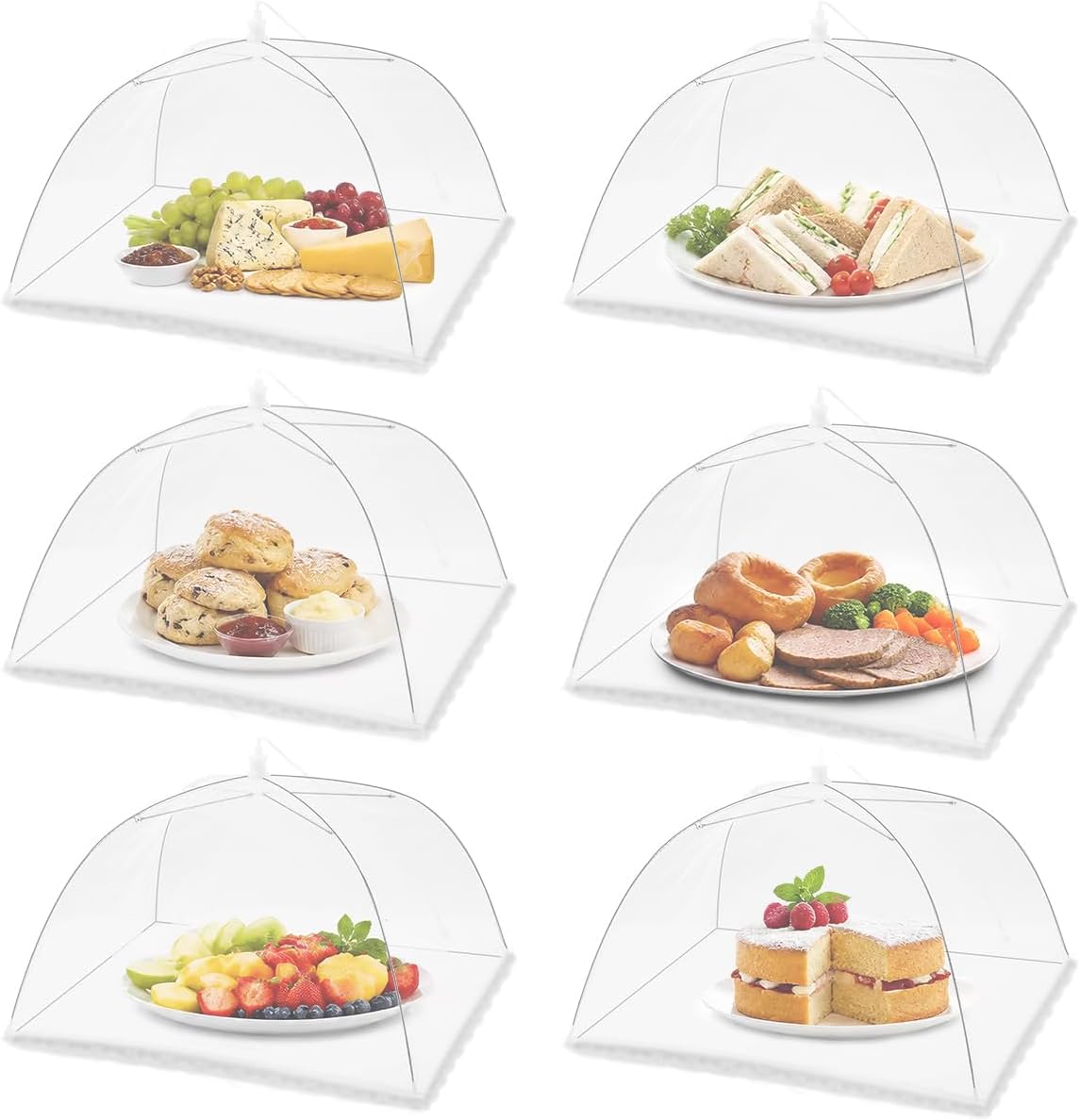 Outdoor Camping Umbrella - Lot de 6 housses alimentaires en