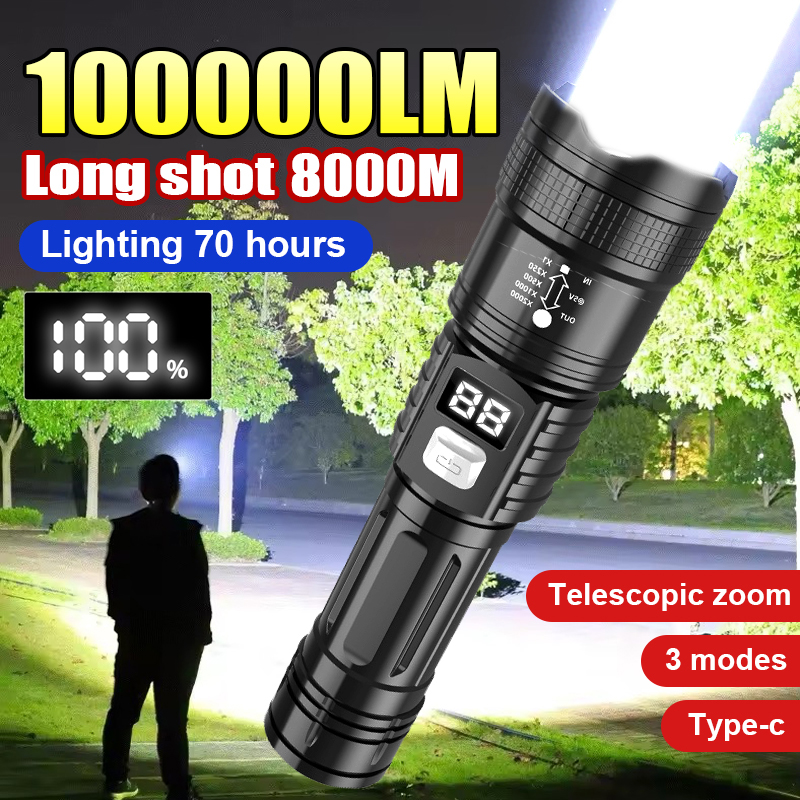 Outdoor Camping Adventure Lamp - Lampes de poche LED très brillantes
