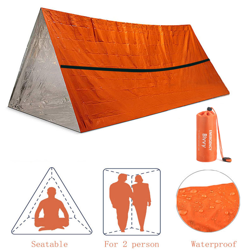Emergency Mylar Blanket - Kit de tente de survie pour
