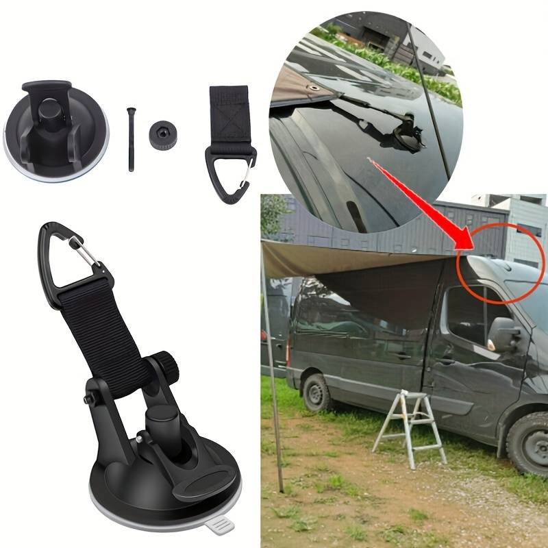 Outdoor Camping Awning - Ancre à ventouse pour camping-cars, 4