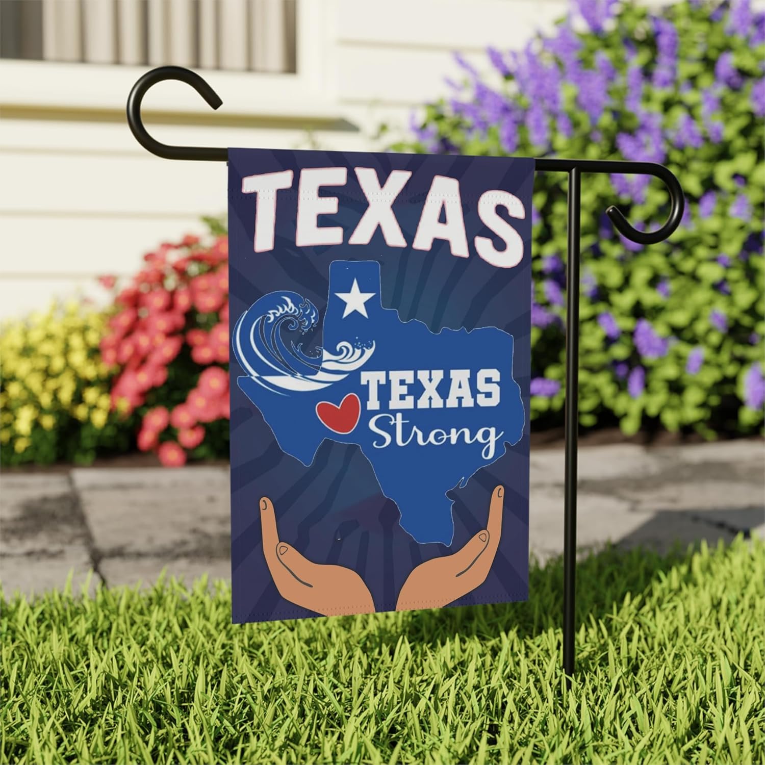 Drapeau de jardin Texas Strong - Outdoor Camping In Texas avis et prix