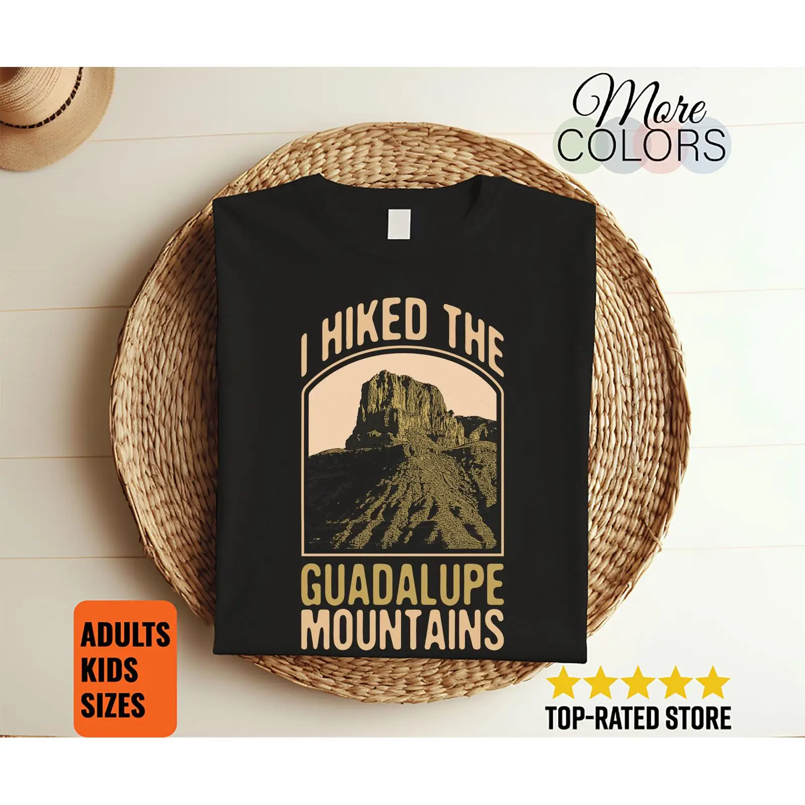 T-shirt de randonnée dans les  - Outdoor Camping In Texas avis et prix