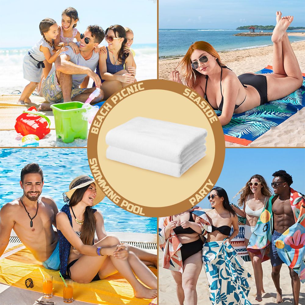 Serviette de plage et de bain  - Outdoor Camping In Texas avis et prix