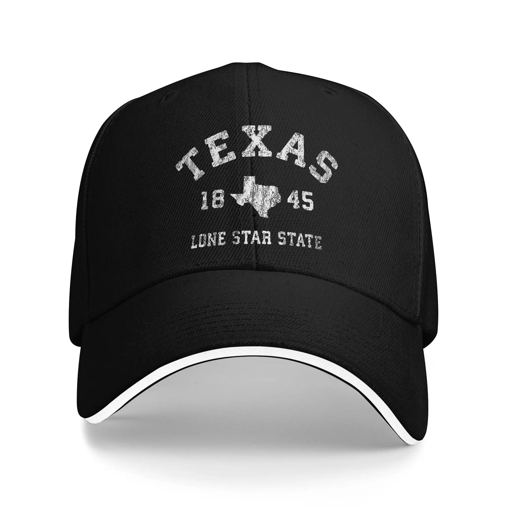 Casquette de baseball délavée  - Outdoor Camping In Texas avis et prix