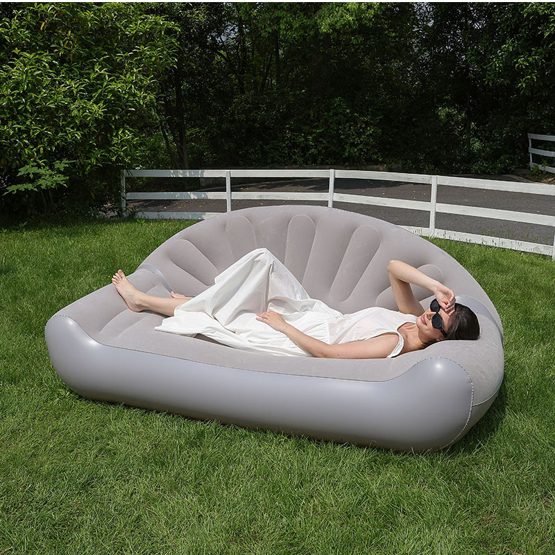 Canapé gonflable en forme d'év - Outdoor Camping Lounge Chairs avis et prix