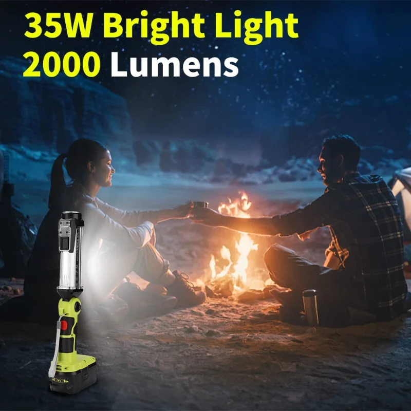 Lampe de travail LED pour batt - Outdoor Camping Adventure Lamp avis et prix