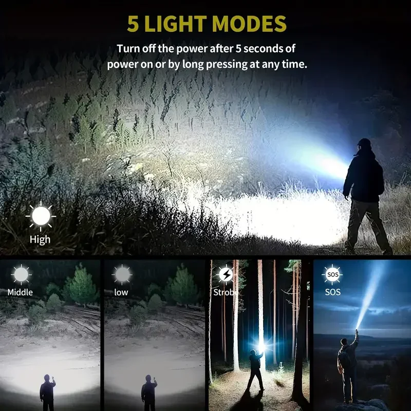 Lampe de poche Ultra puissante - Outdoor Camping Adventure Lamp avis et prix