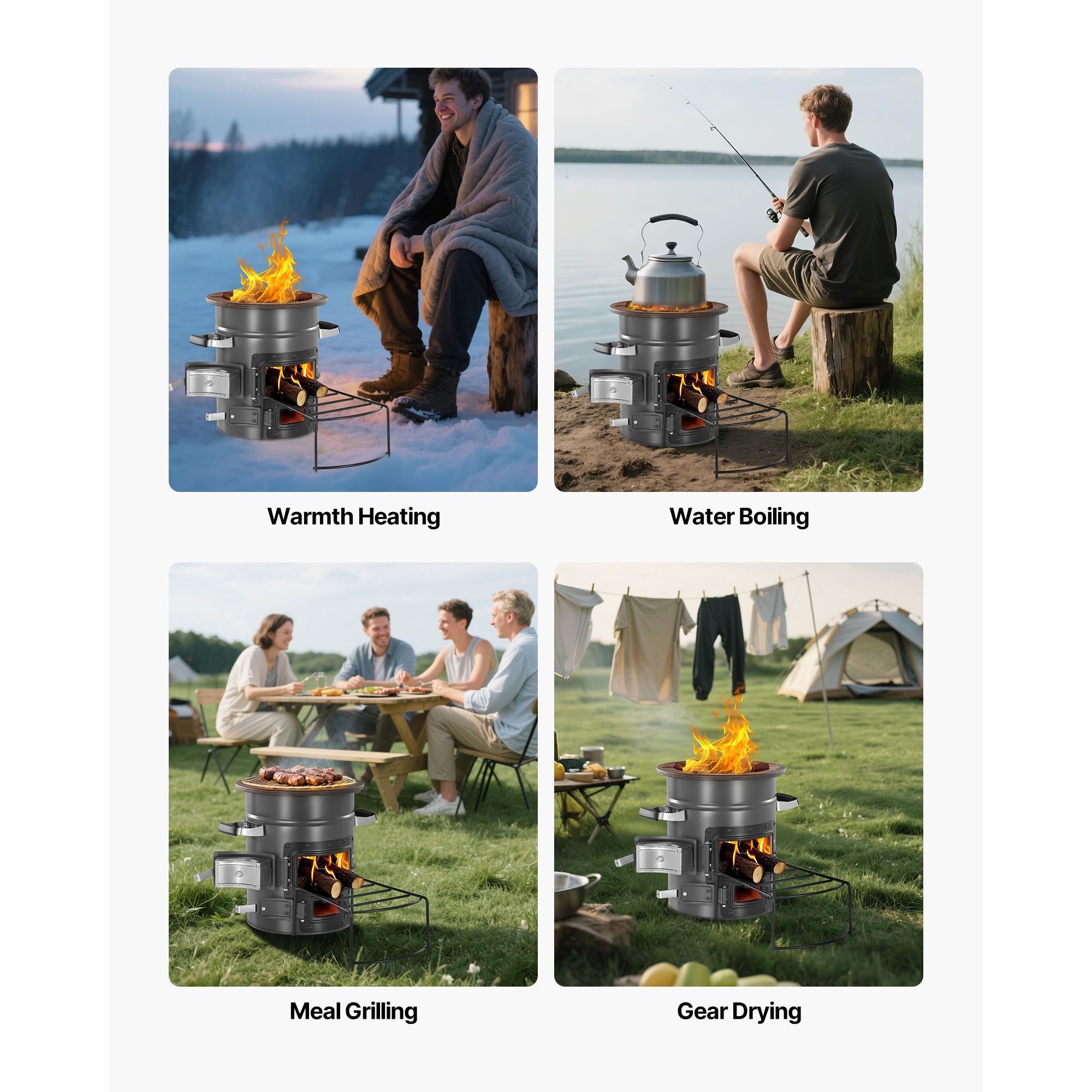 Réchaud de camping portable à  - Camping Outdoor Or Indoor avis et prix