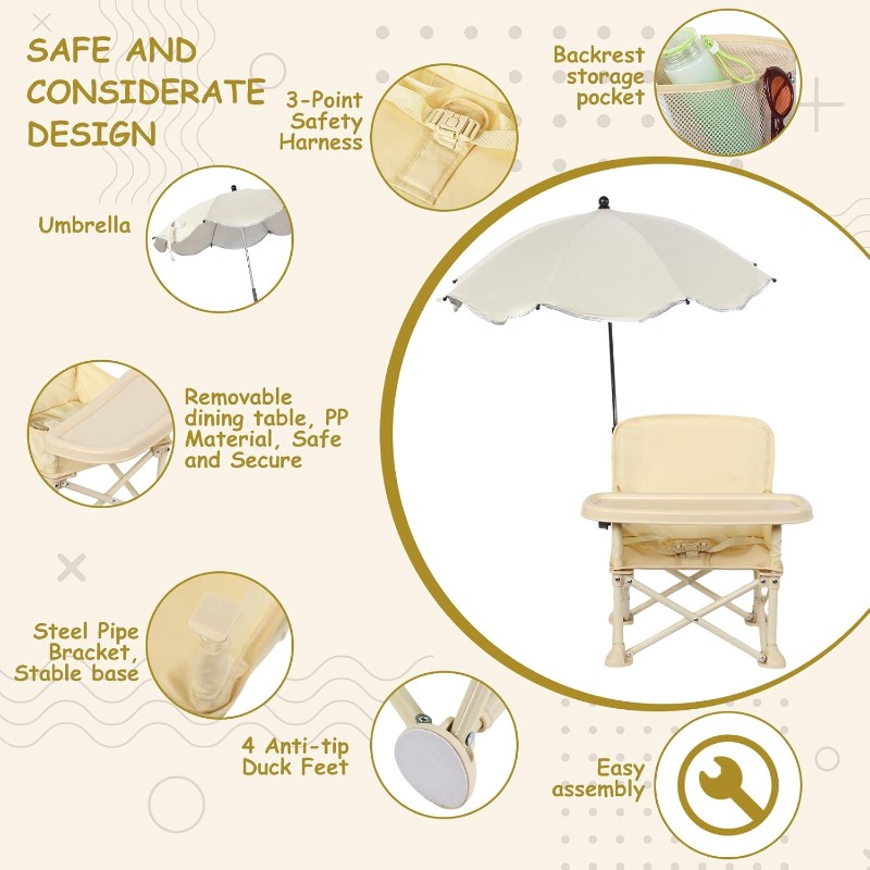 Chaise de plage pliable pour b - Outdoor Camping Umbrella avis et prix