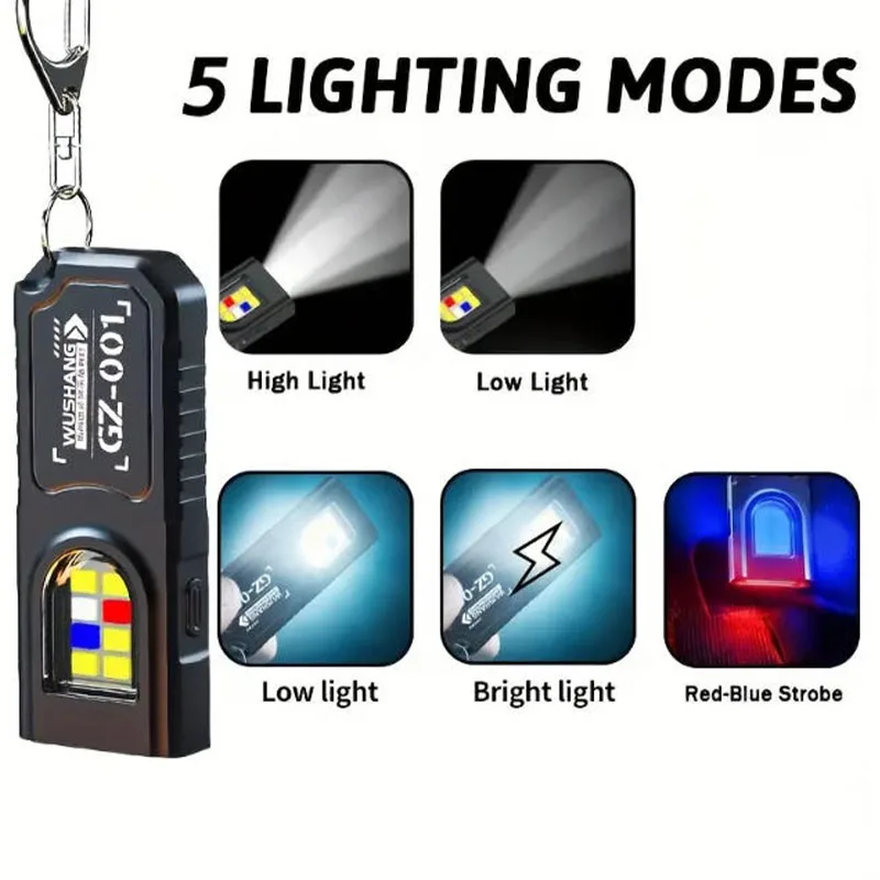 Mini lampe torche LED COB puis - Outdoor Camping Adventure Lamp avis et prix
