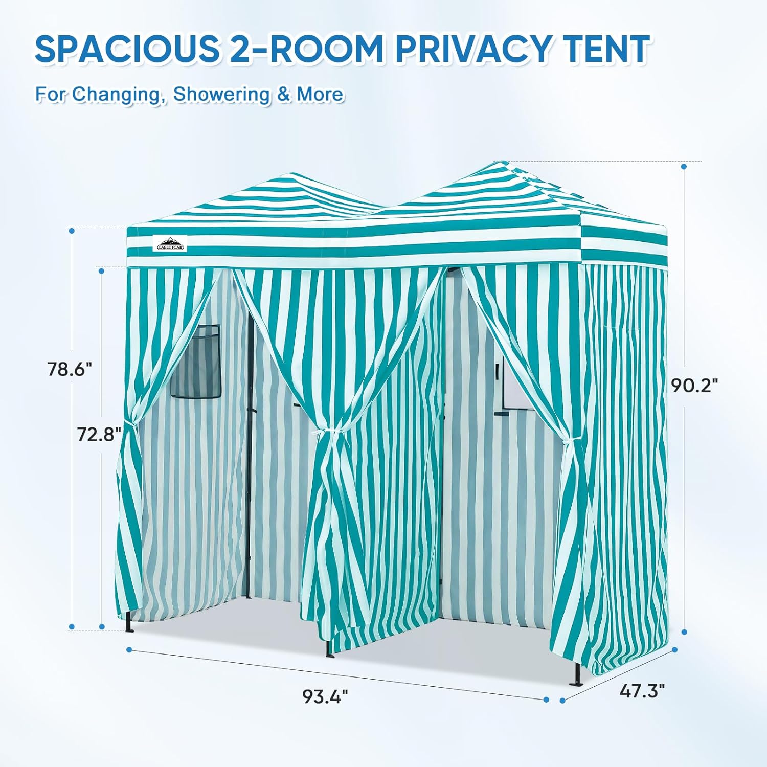 Abri de change portable 2 pièc - Outdoor Camping Tent avis et prix