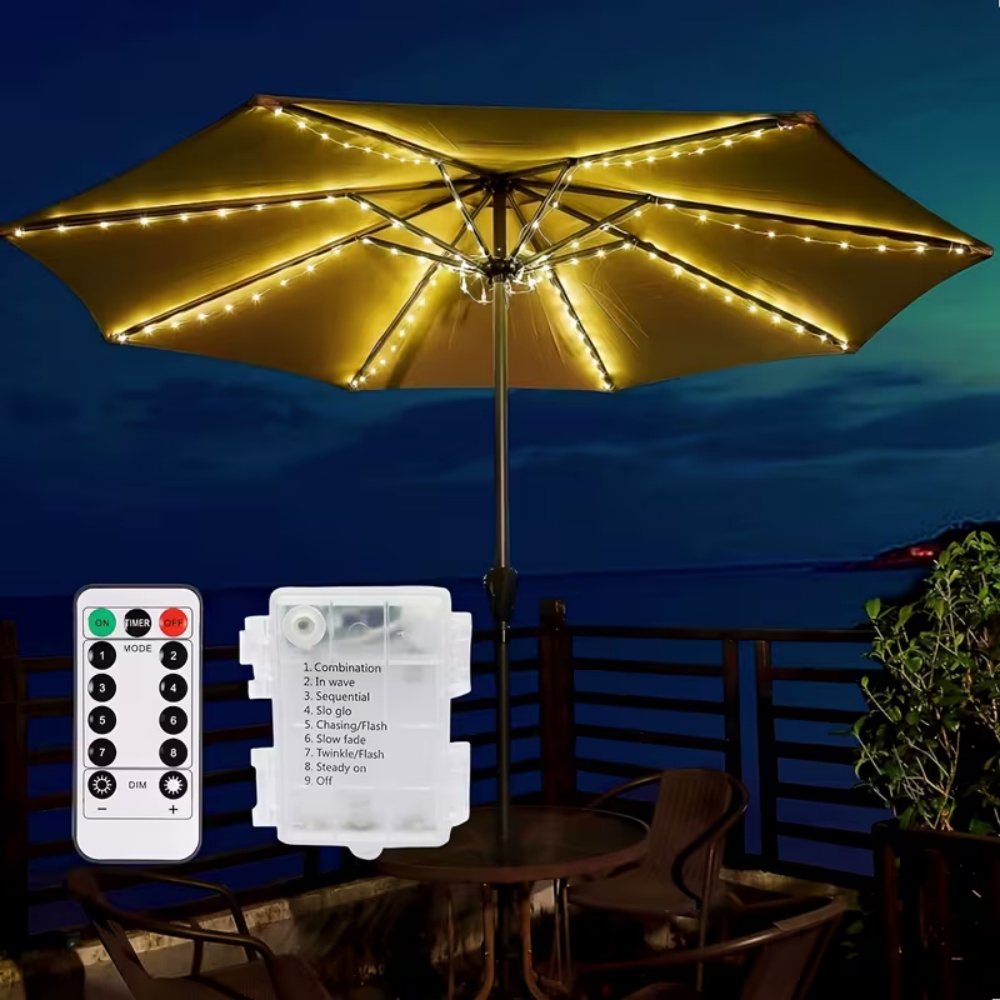 Parasol d'extérieur sans fil a - Outdoor Camping Umbrella avis et prix