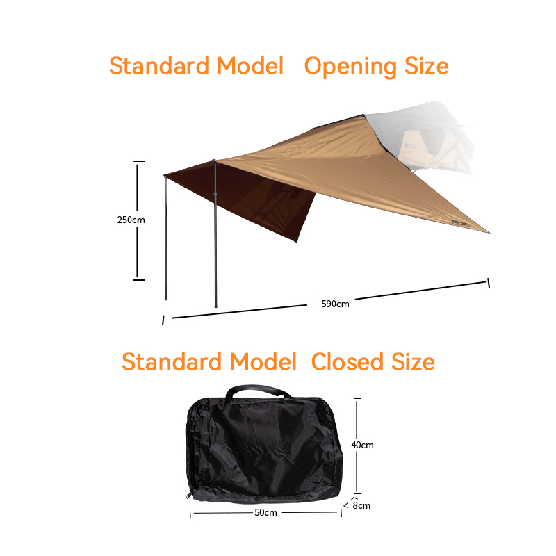 Auvent de voiture portable éta - Outdoor Camping Awning avis et prix