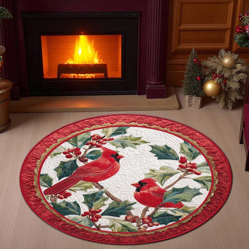 Paillasson rond de Noël Cardin - Outdoor Camping Decor Ideas avis et prix