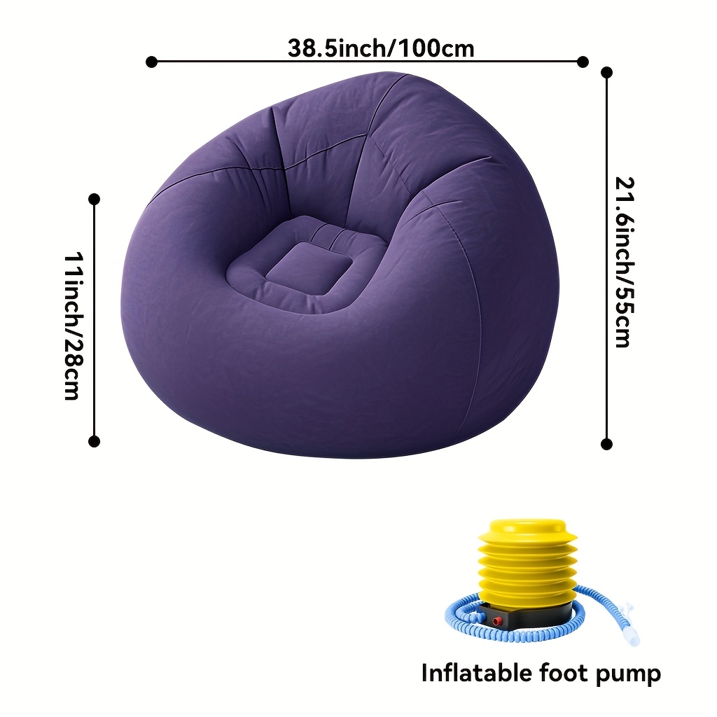 Ensemble de 1 fauteuil gonflab - Outdoor Camping Lounge Chairs avis et prix