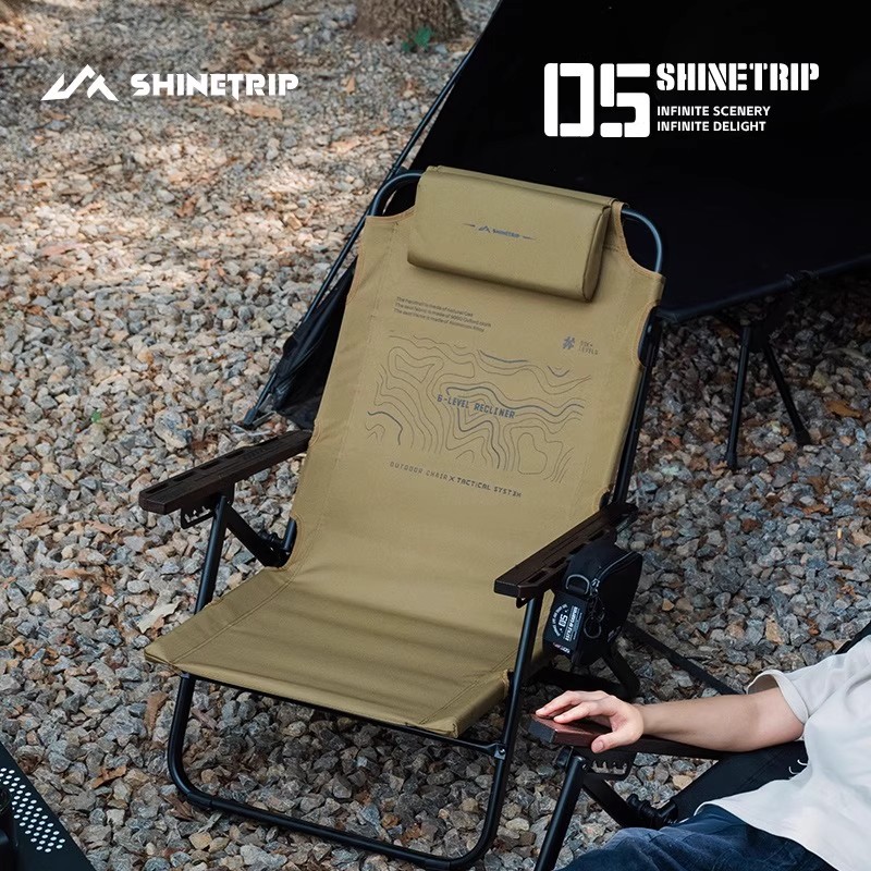 ShineTrip chaise longue pliant - Outdoor Camping Lounge Chairs avis et prix