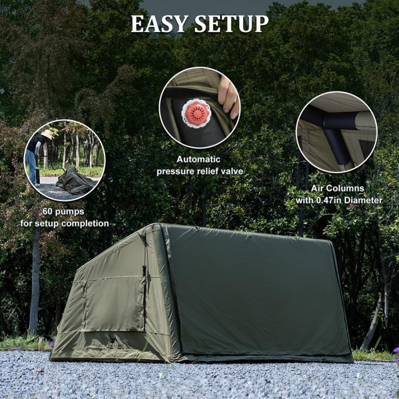 Tente de camping gonflable aut - Outdoor Camping Tent avis et prix