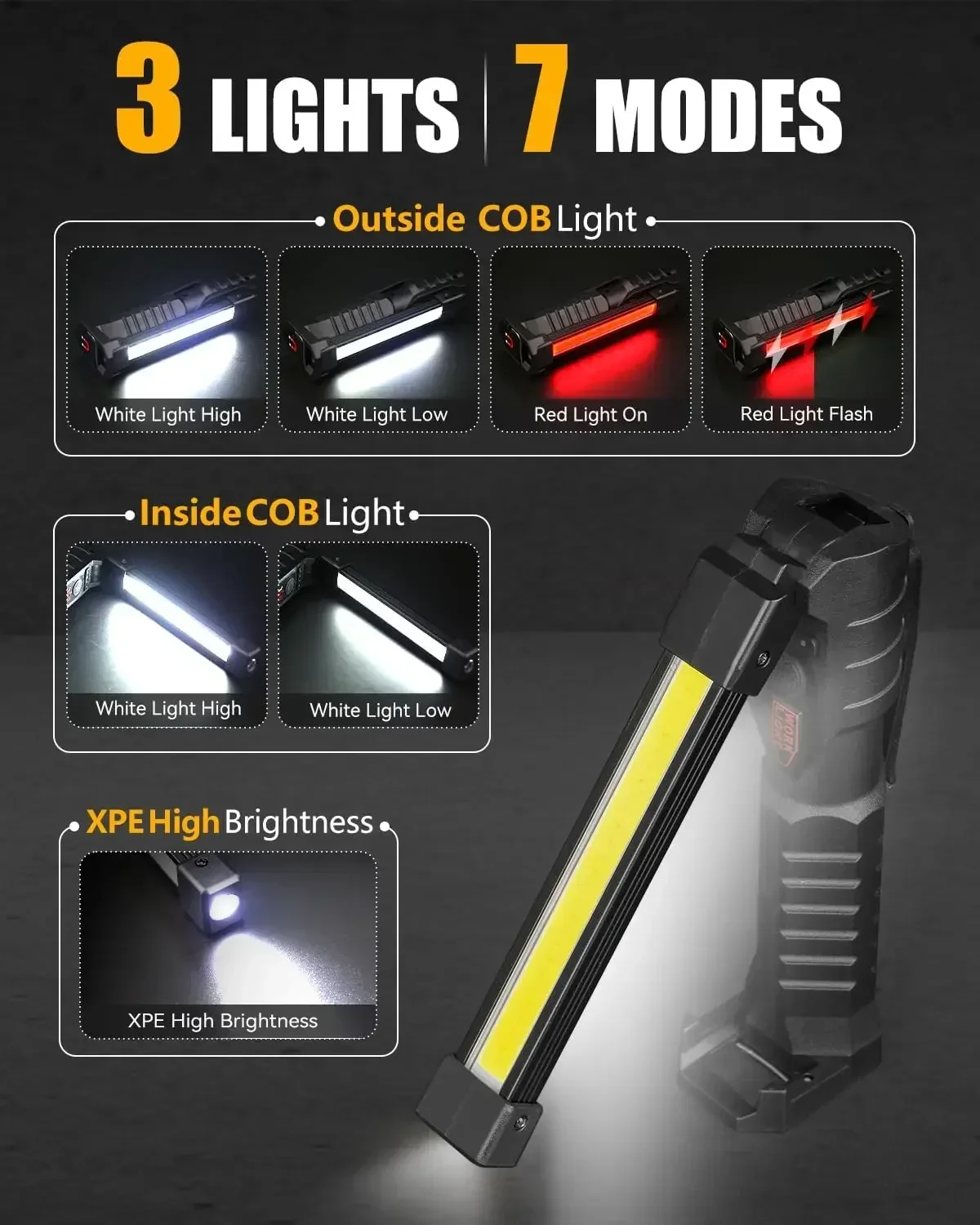 Lampe de poche pliable puissan - Outdoor Camping Adventure Lamp avis et prix