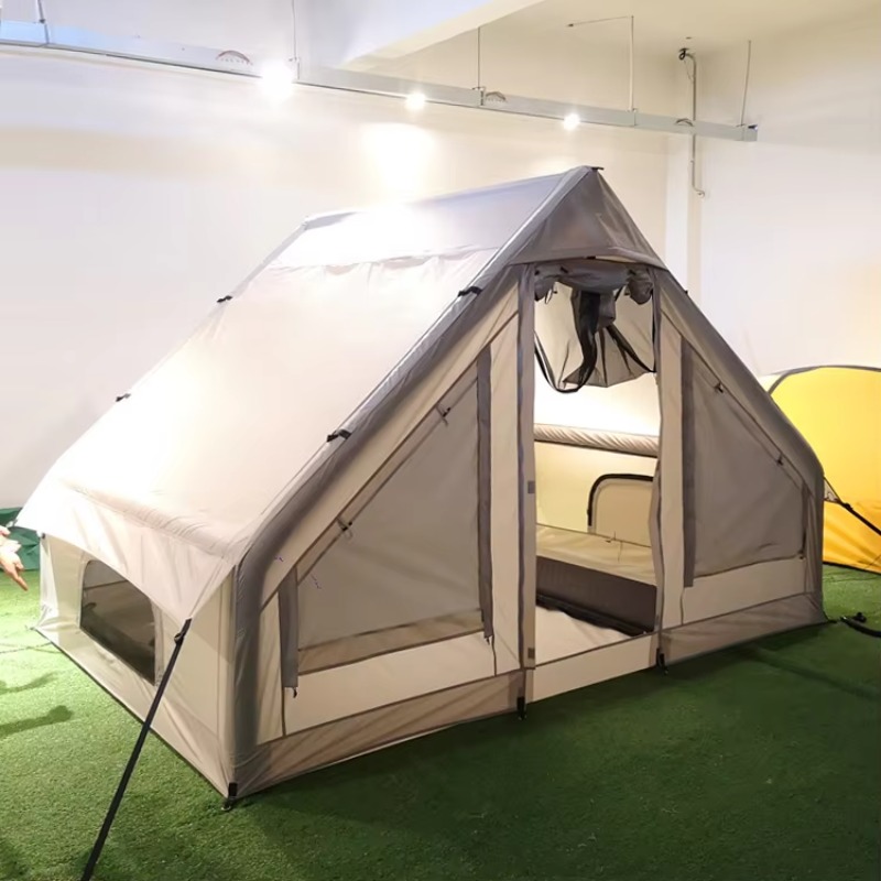 Tente gonflable de camping ext - Outdoor Camping On Youtube avis et prix