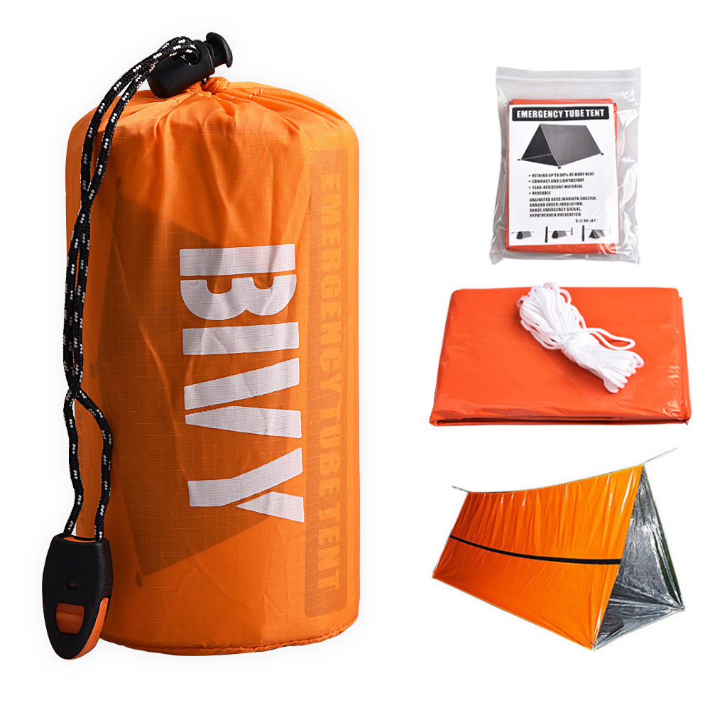 Kit de tente de survie pour 2  - Emergency Mylar Blanket avis et prix