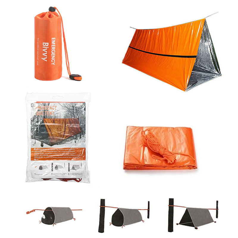 Kit de tente de survie pour 2  - Emergency Mylar Blanket avis et prix