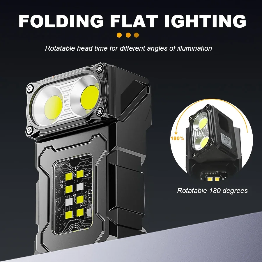 Lampe de poche LED COB Portabl - Outdoor Camping Adventure Lamp avis et prix