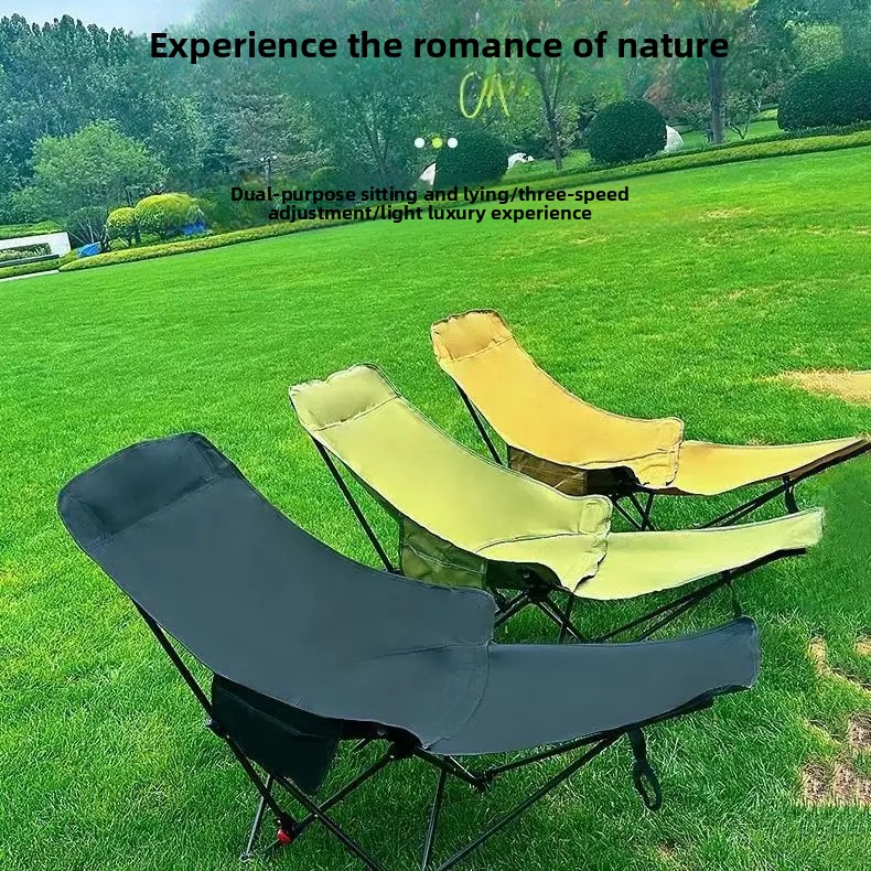 Chaise lune réglable à trois n - Outdoor Camping Lounge Chairs avis et prix