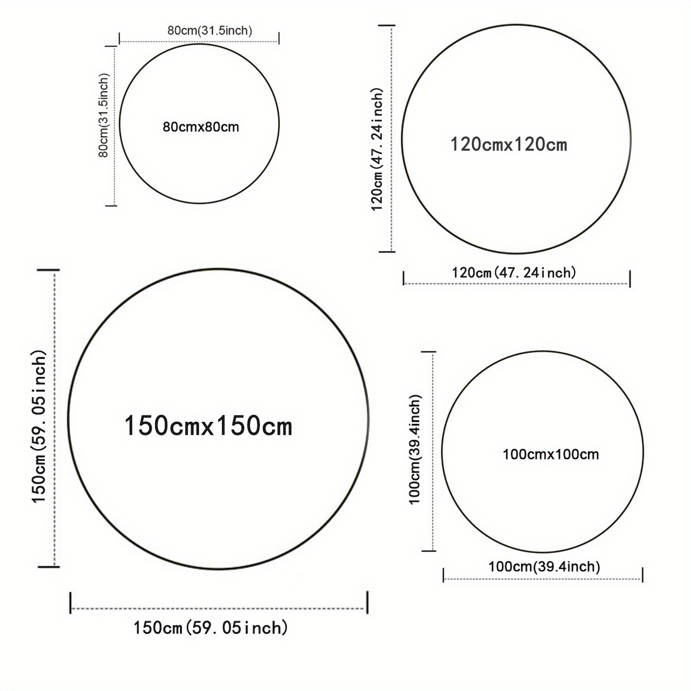 Tapis rond pour couple floral, - Outdoor Camping Decor Ideas avis et prix