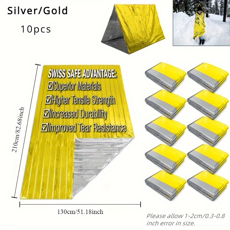 Couverture d'isolation d'urgen - Emergency Mylar Blanket avis et prix