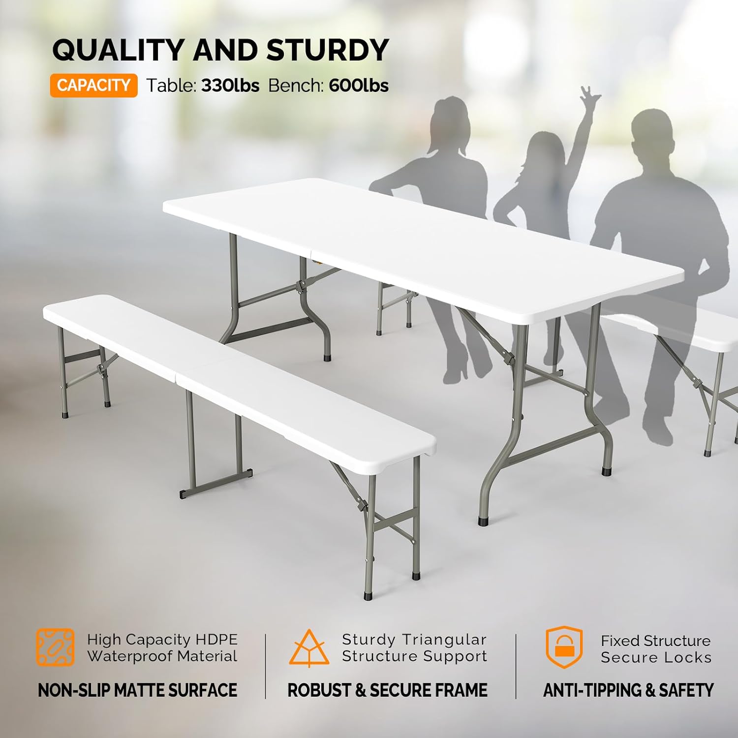 Ensemble de table de pique-niq - Camping Outdoor Or Indoor avis et prix
