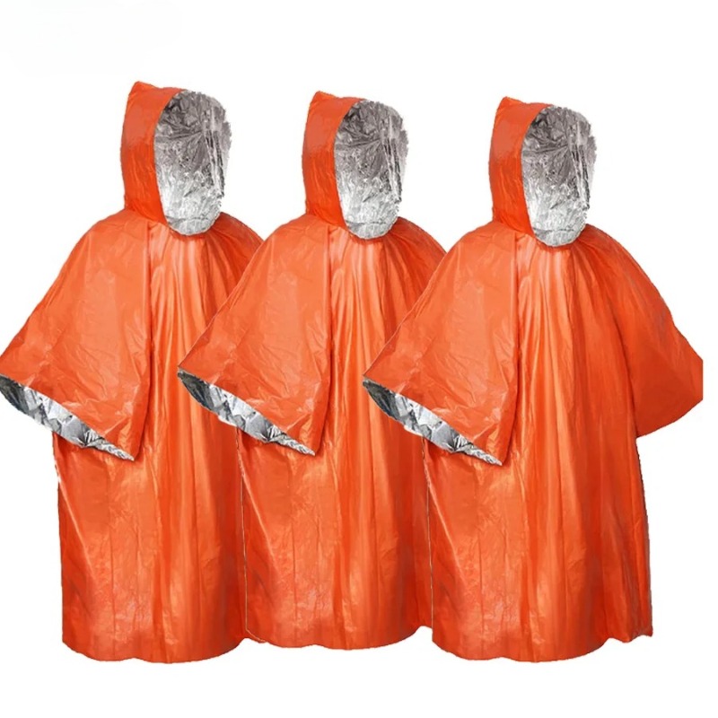 Manteau de pluie multifonction - Emergency Mylar Blanket avis et prix
