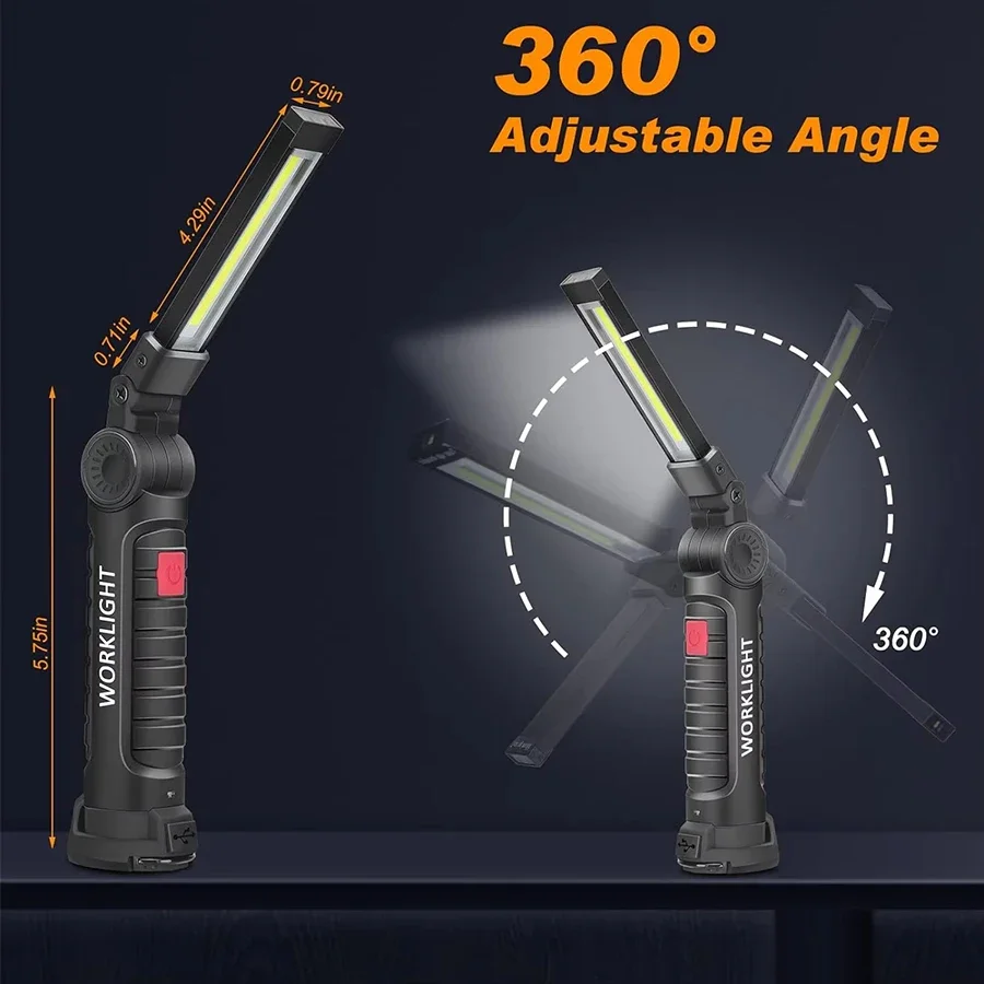 Nouvelle lampe torche LED COB  - Outdoor Camping Adventure Lamp avis et prix