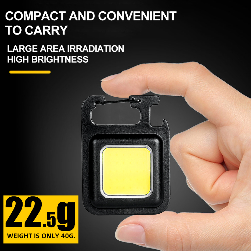 Lampe de poche MINI COB à clé, - Outdoor Camping Adventure Lamp avis et prix