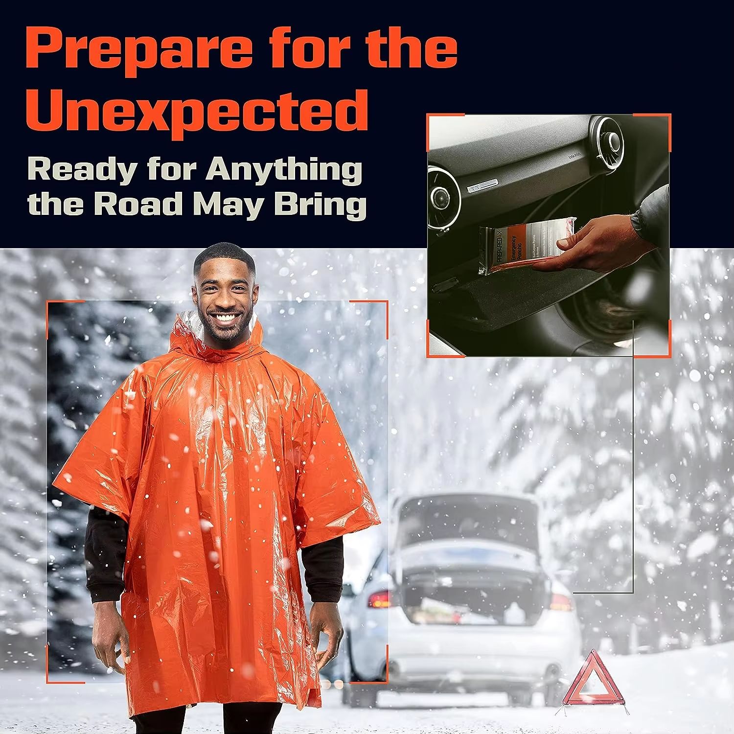Poncho de pluie d'urgence, cou - Emergency Mylar Blanket avis et prix