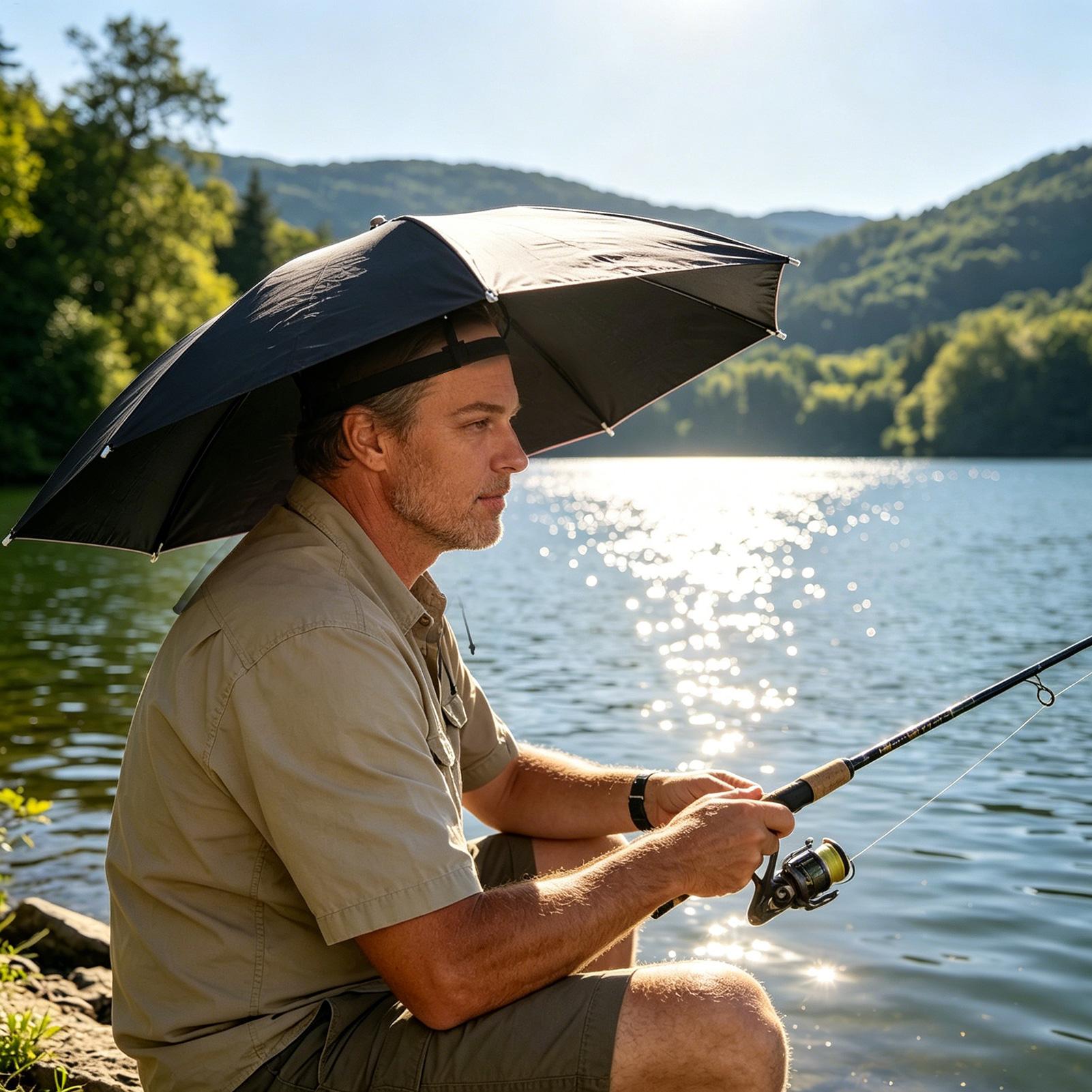 Chapeau parapluie pliable impe - Outdoor Camping Umbrella avis et prix